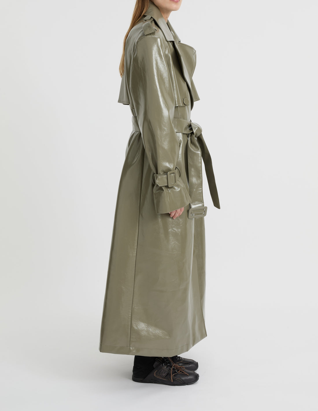 HAILEY TRENCH OLIVE