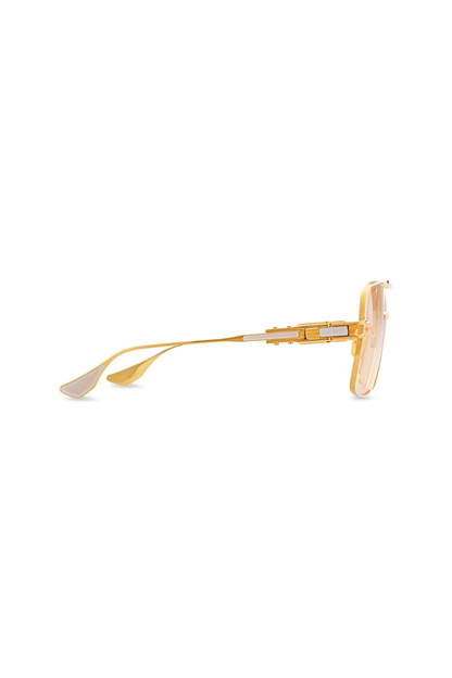 Dita Grand Emperik Matte White/Yellow Gold
