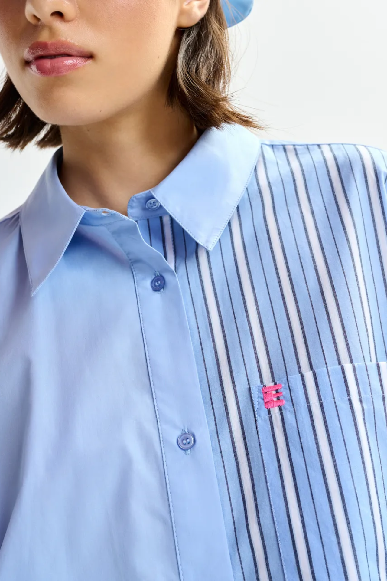 Essentiel Antwerp Jolivia Shirt in Blue