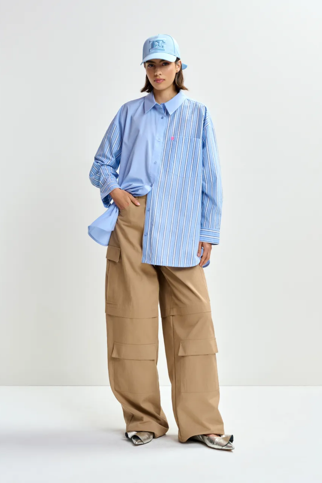 Essentiel Antwerp Jolivia Shirt in Blue