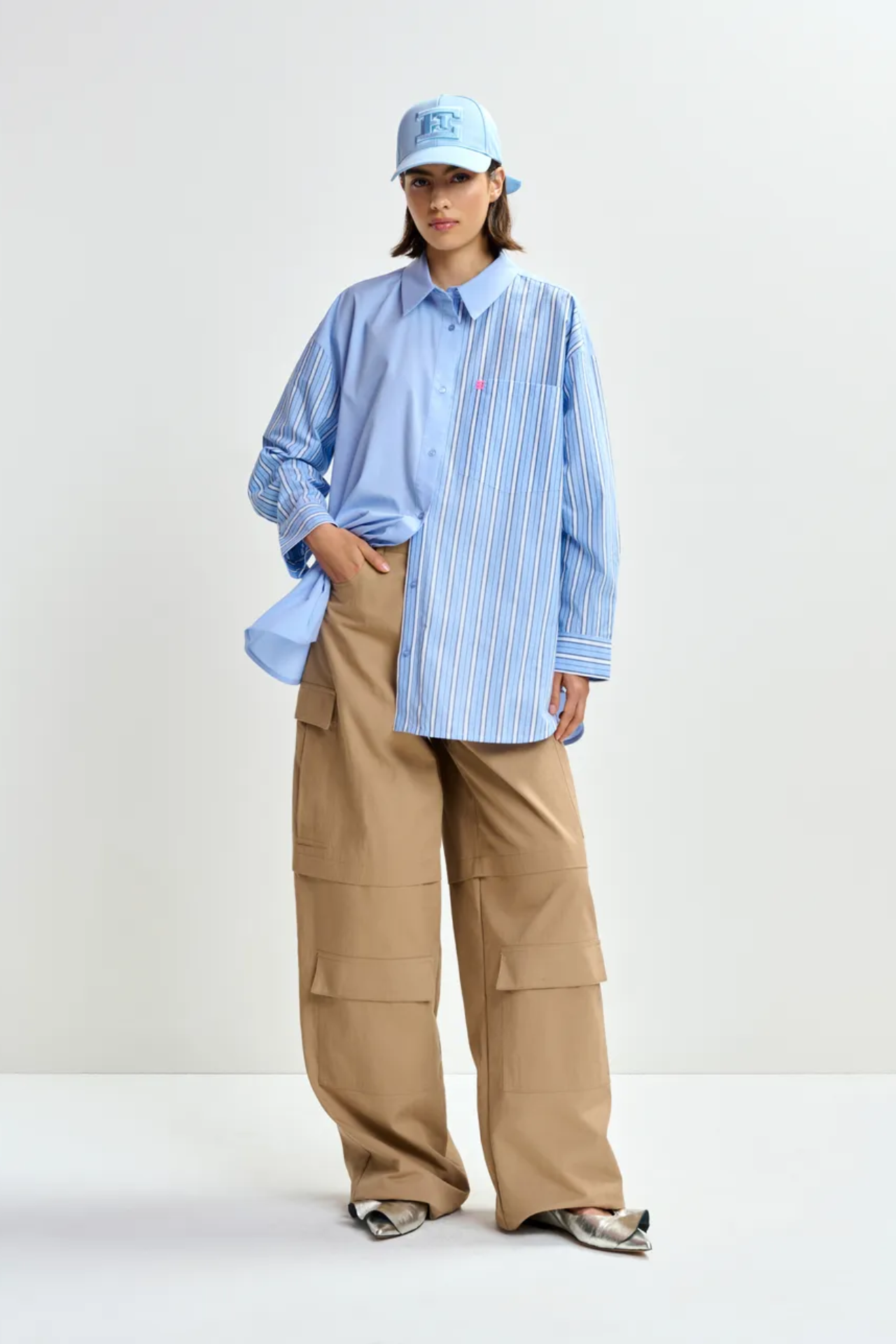 Essentiel Antwerp Jolivia Shirt in Blue