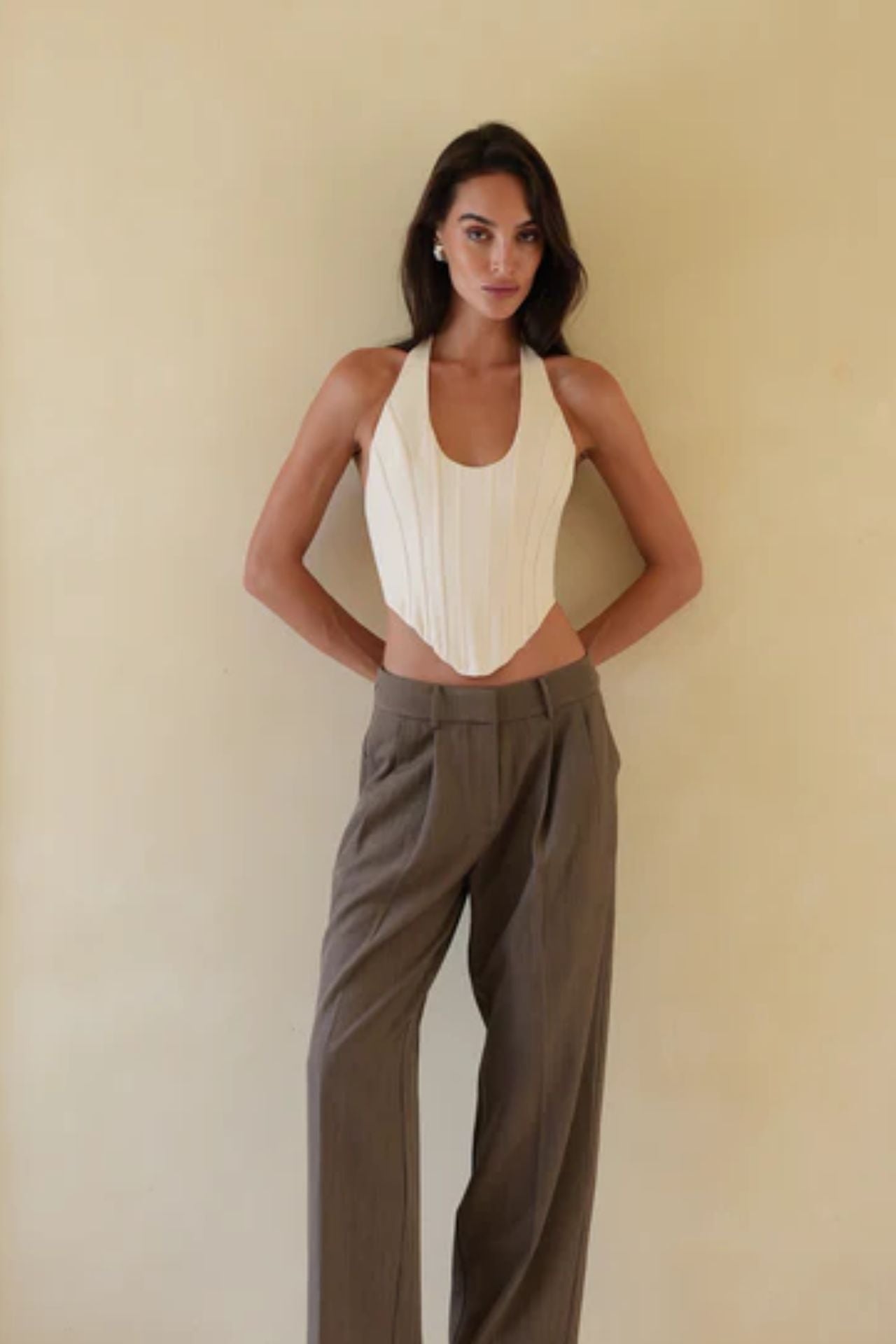 Johansen Freya Pant In Grey