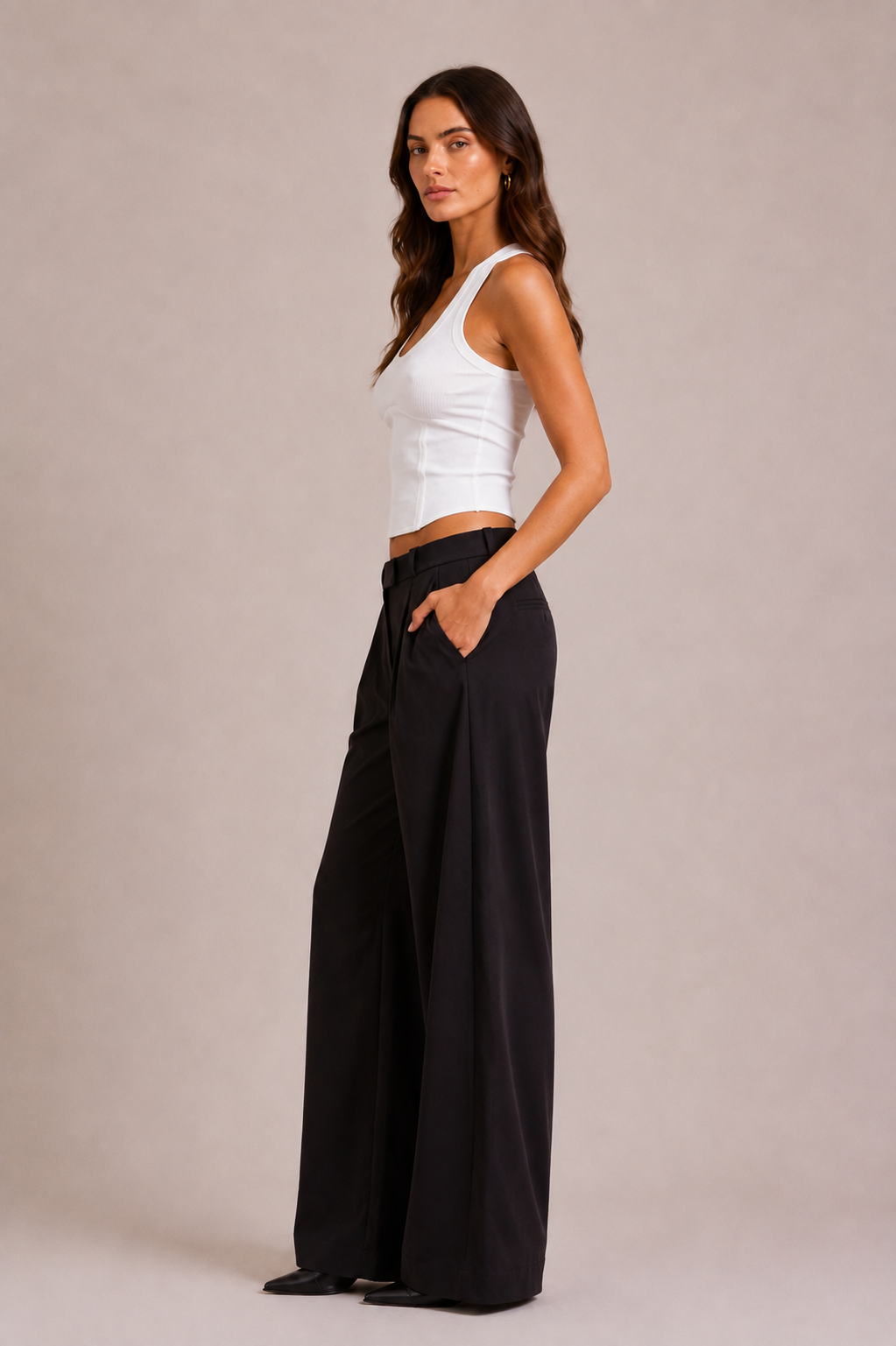 Chosen By Tuchuzy Corset Tank White