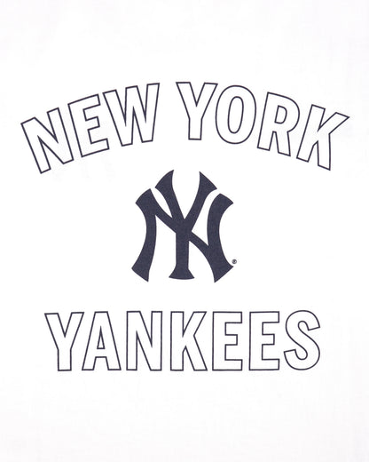 Sporty &amp; Rich Yankees Curve Hoodie White