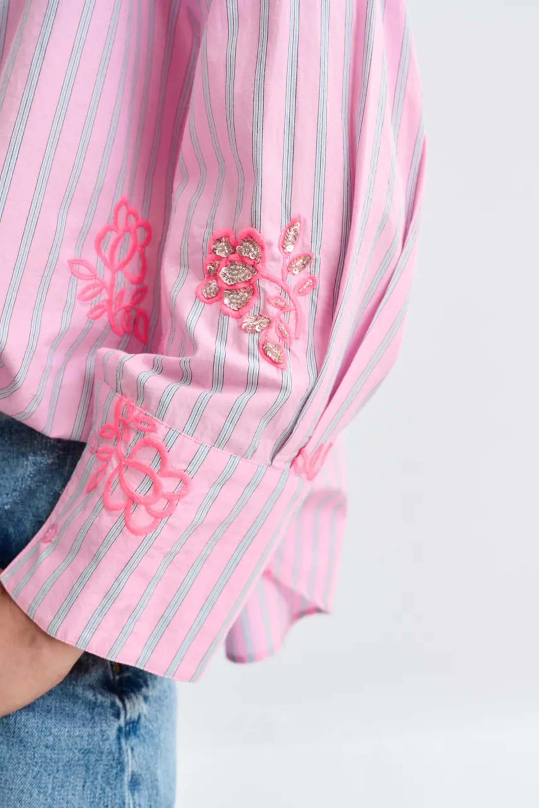 Essentiel Antwerp Jalinki Shirt In Pink