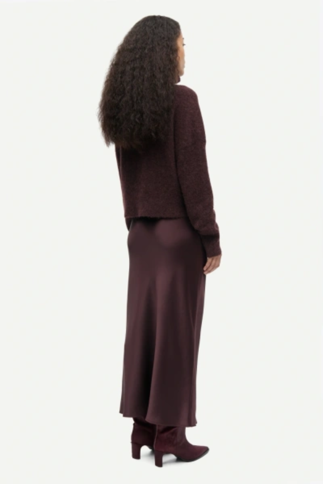 Samsoe Samsoe Saagneta Long Skirt Fudge