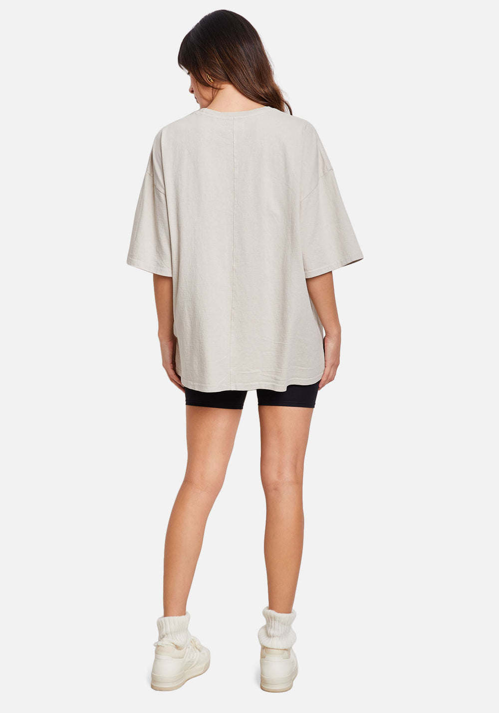 OVERSIZED VINTAGE TEE FOG