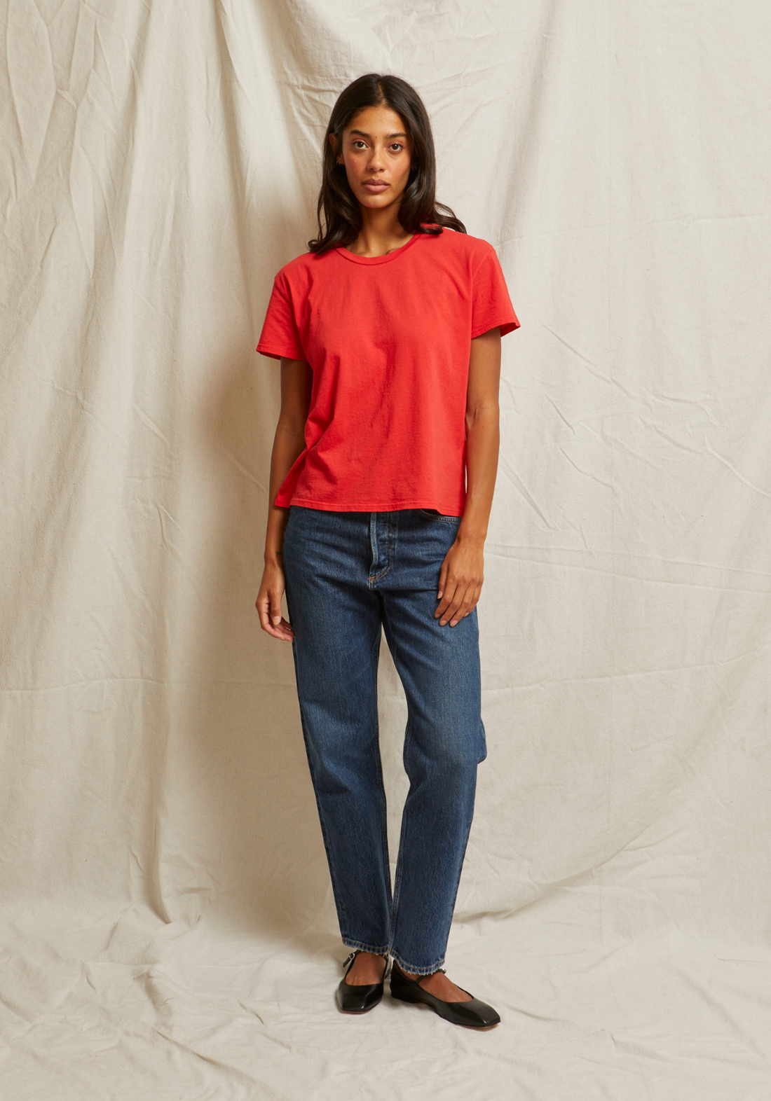 Harley Boxy Crew Poppy Red