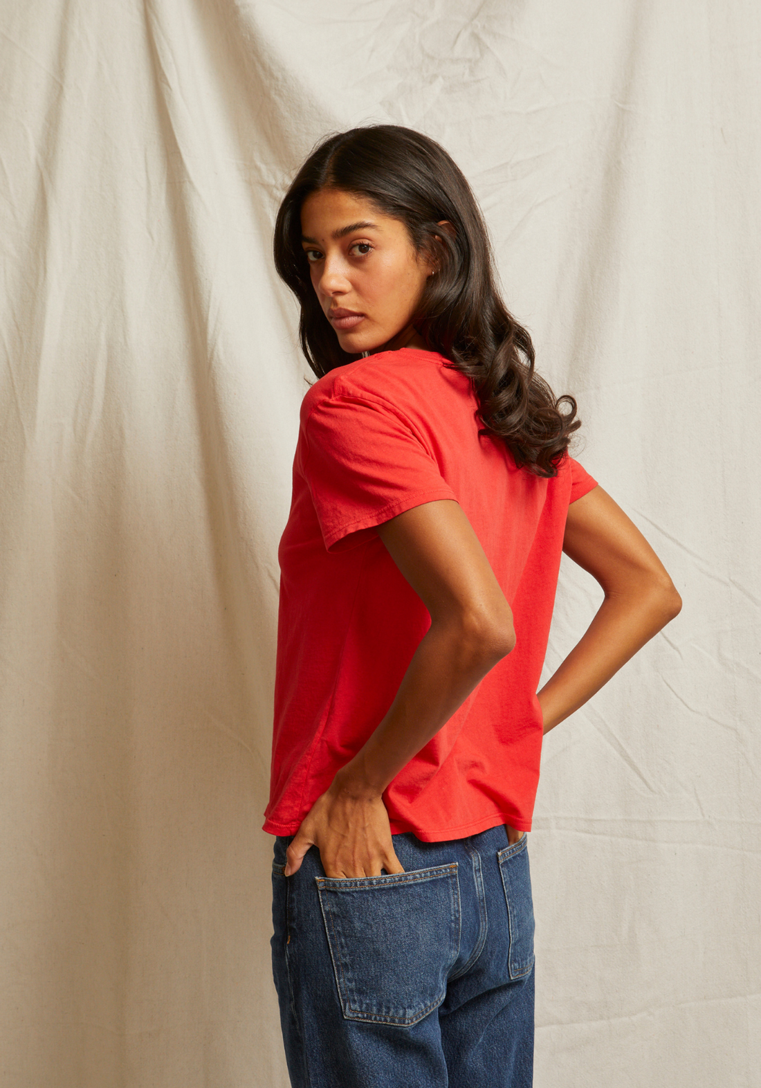 Harley Boxy Crew Poppy Red