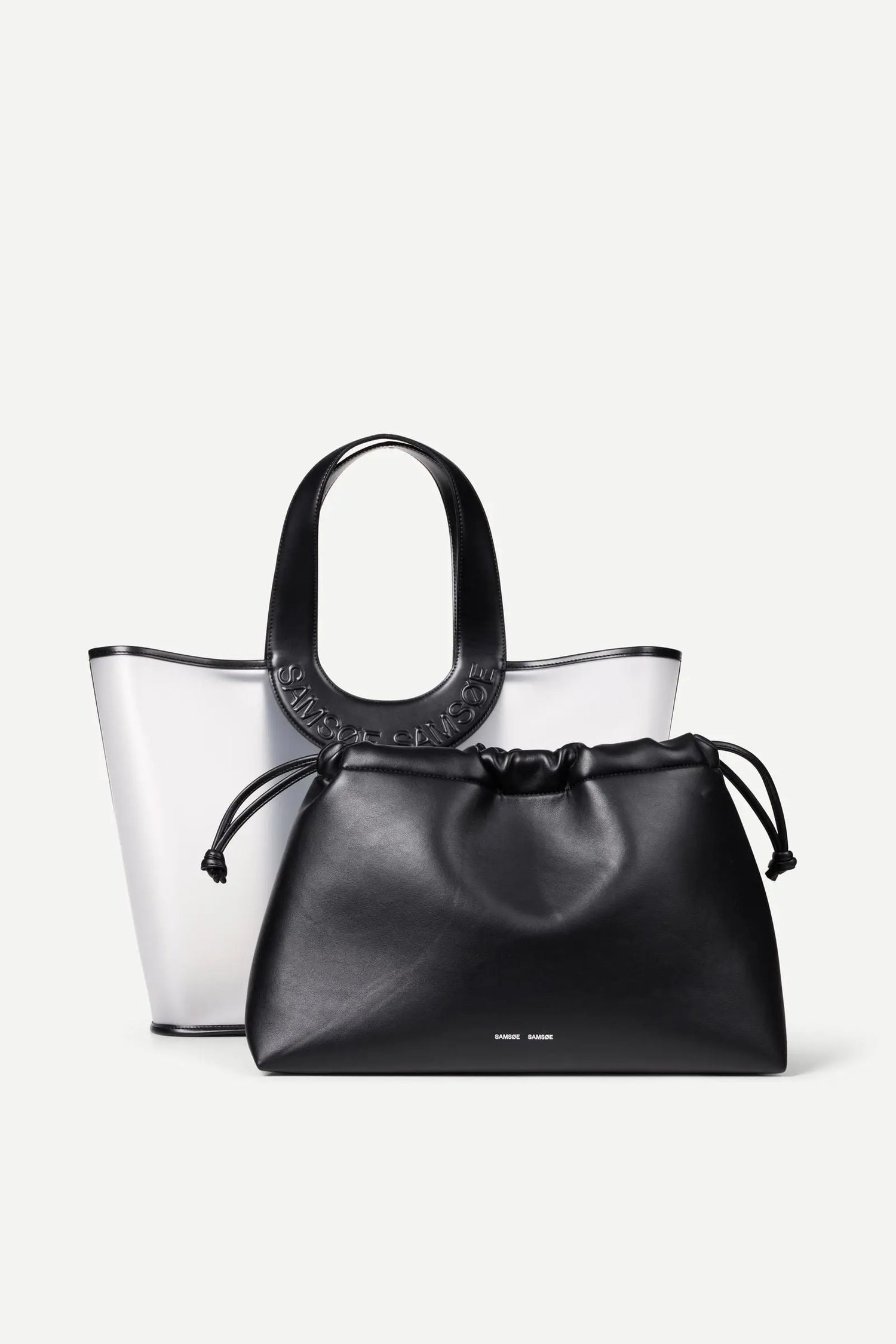 Samsøe Samsøe Saberta Beach Bag Transparent