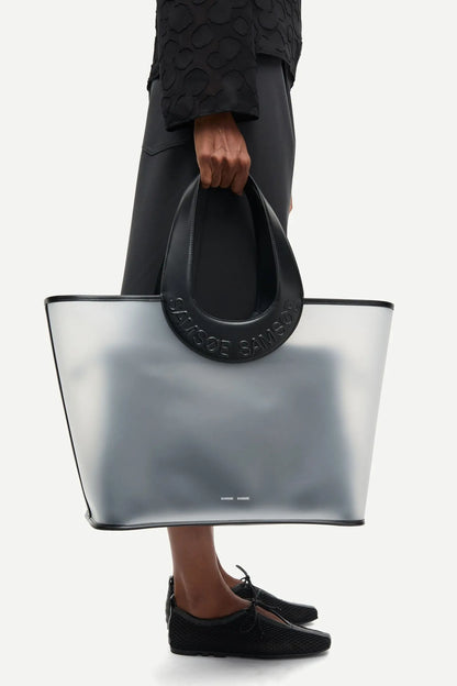 Samsøe Samsøe Saberta Beach Bag Transparent