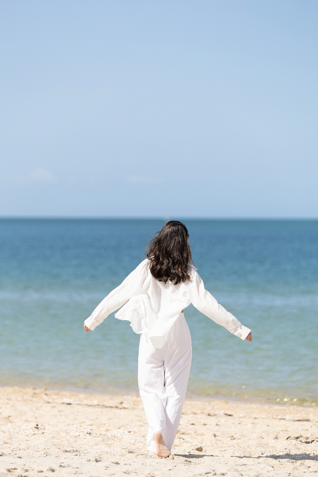 Breeze Linen Shirt White