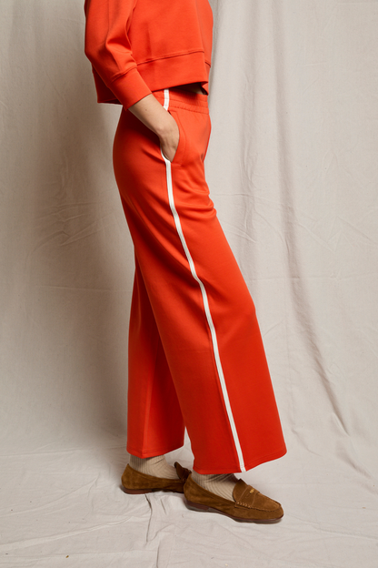 Mikos Travel Wide Leg Pants Tomato