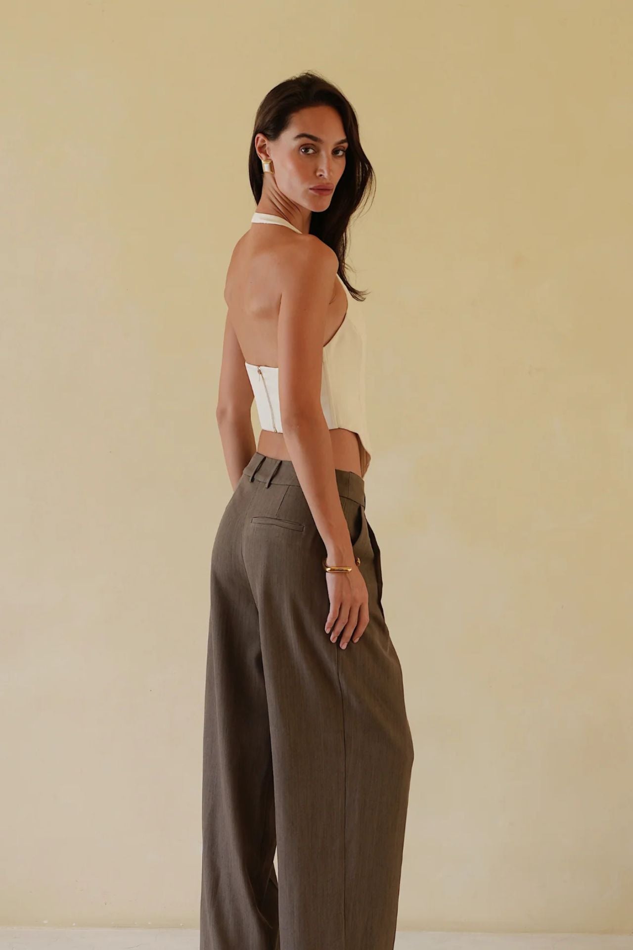 Johansen Freya Pant In Grey