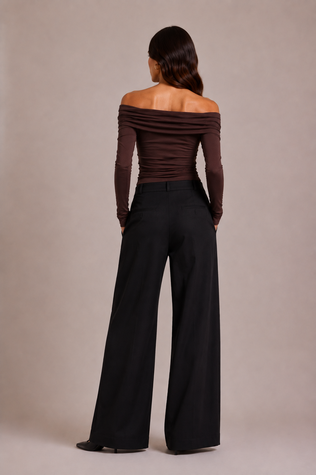 Chosen By Tuchuzy Tailored Straight Suit Pant black