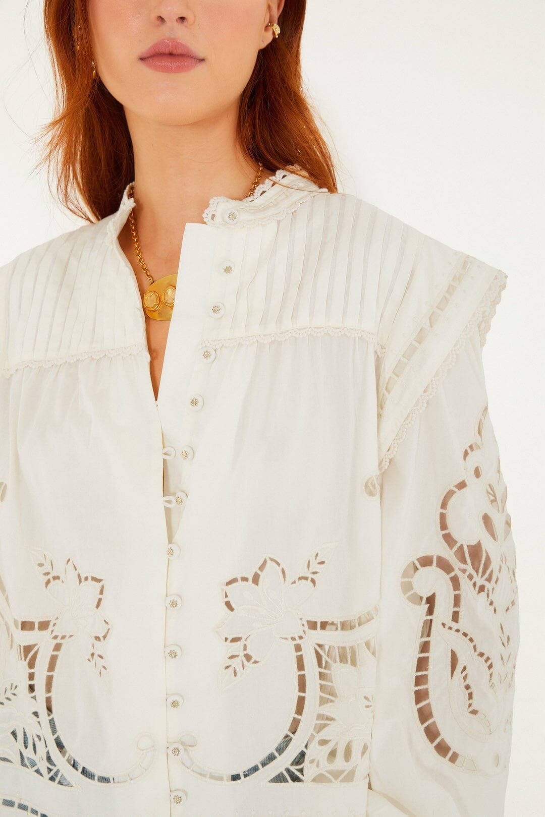Off-White Richilieu Blouse