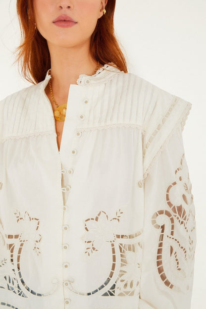 Off-White Richilieu Blouse