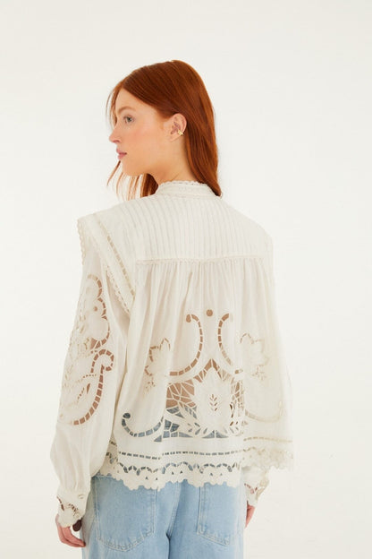 Off-White Richilieu Blouse