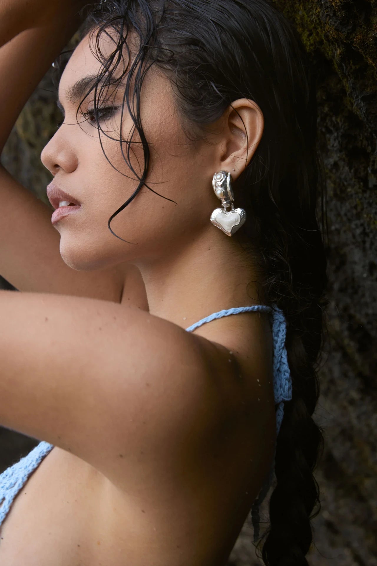 Elena Earrings Silver