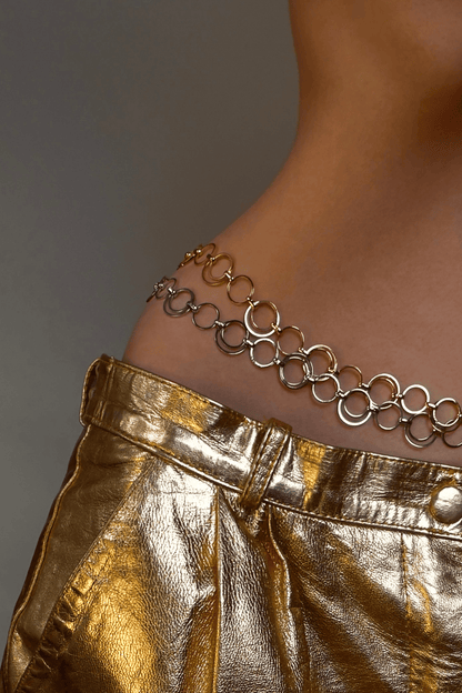 Toledo Silver Belly Chain