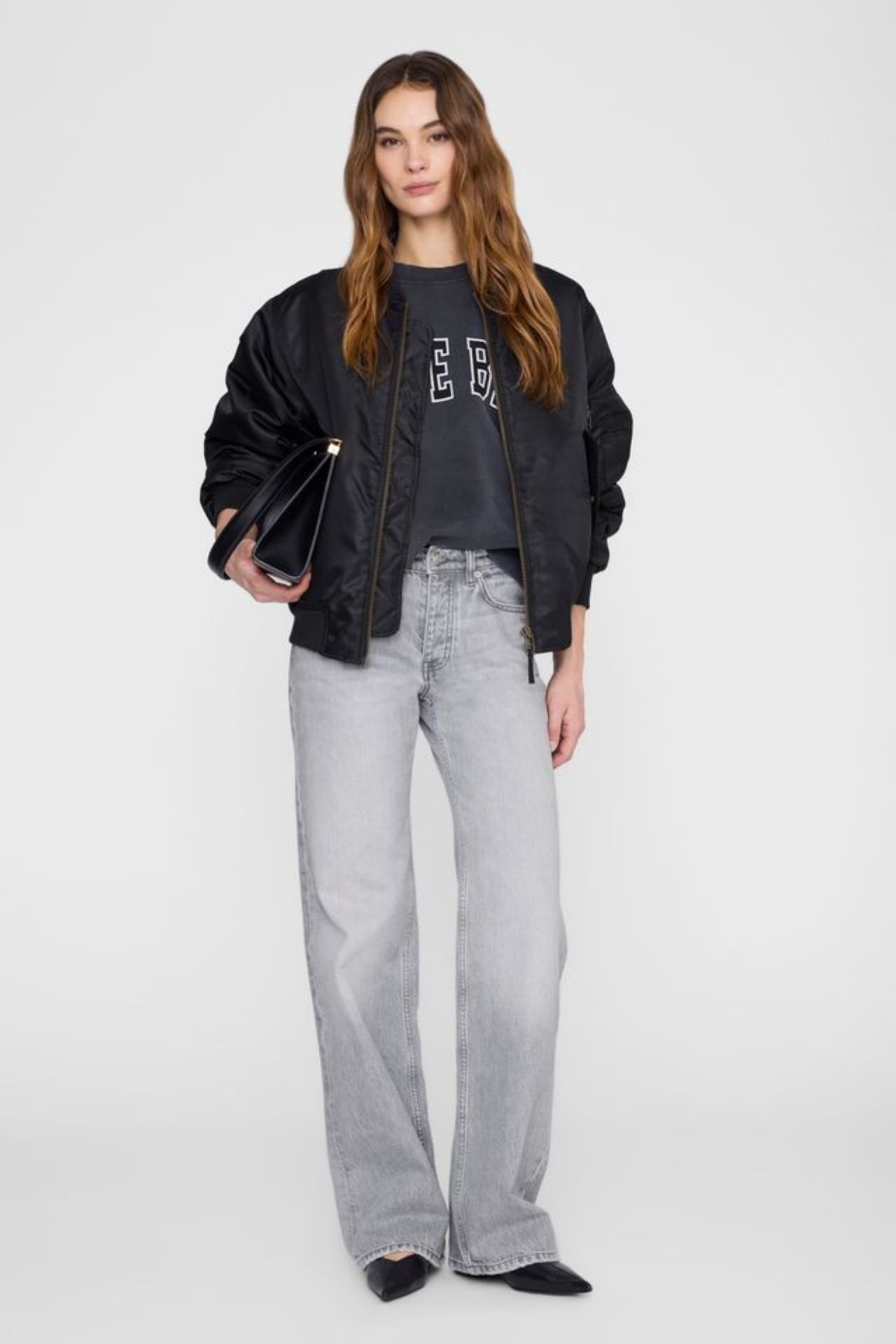 Miles Sweatshirt Classic Washed Black