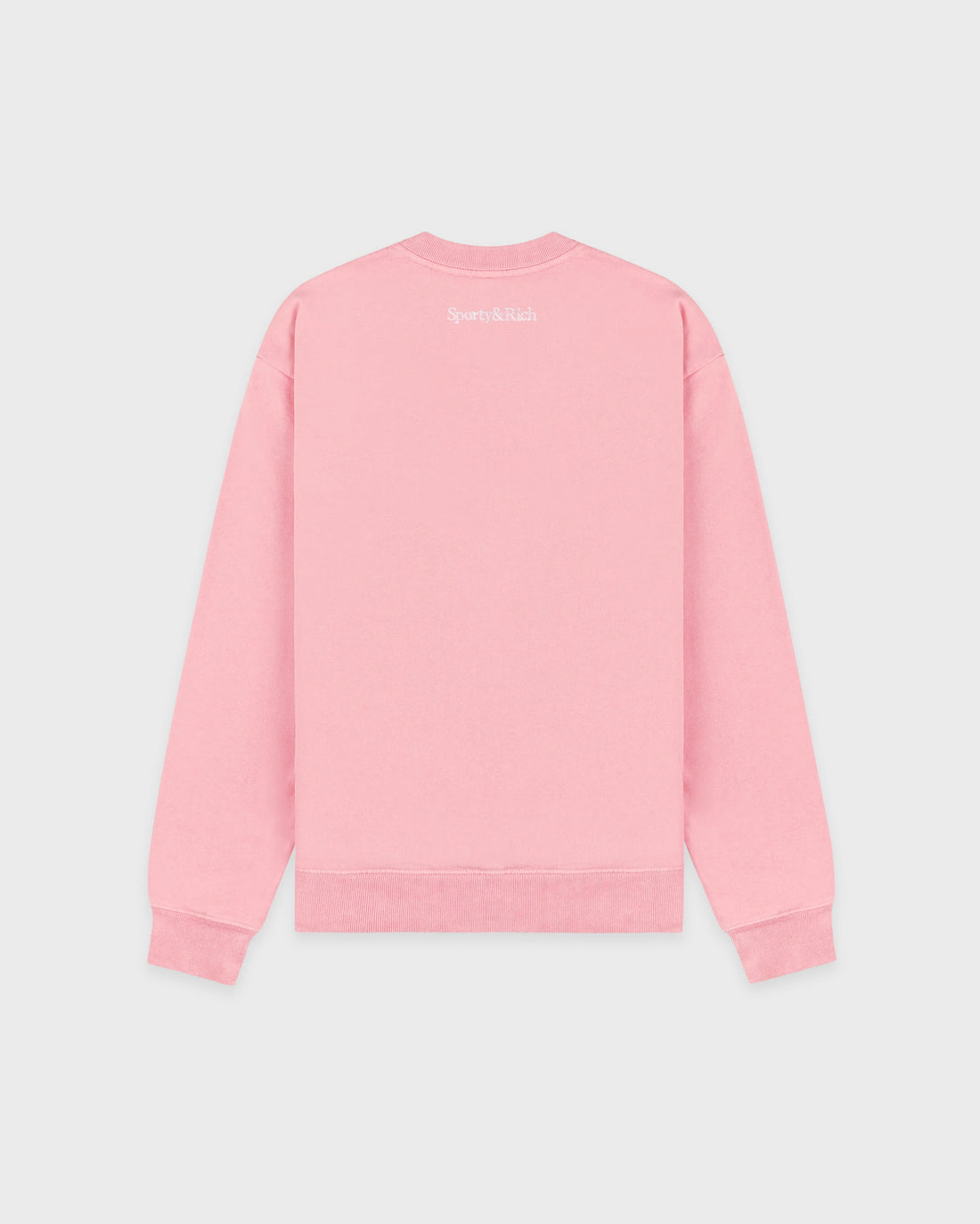 Sporty &amp; Rich Yankees Krystal Crewneck Candy/White