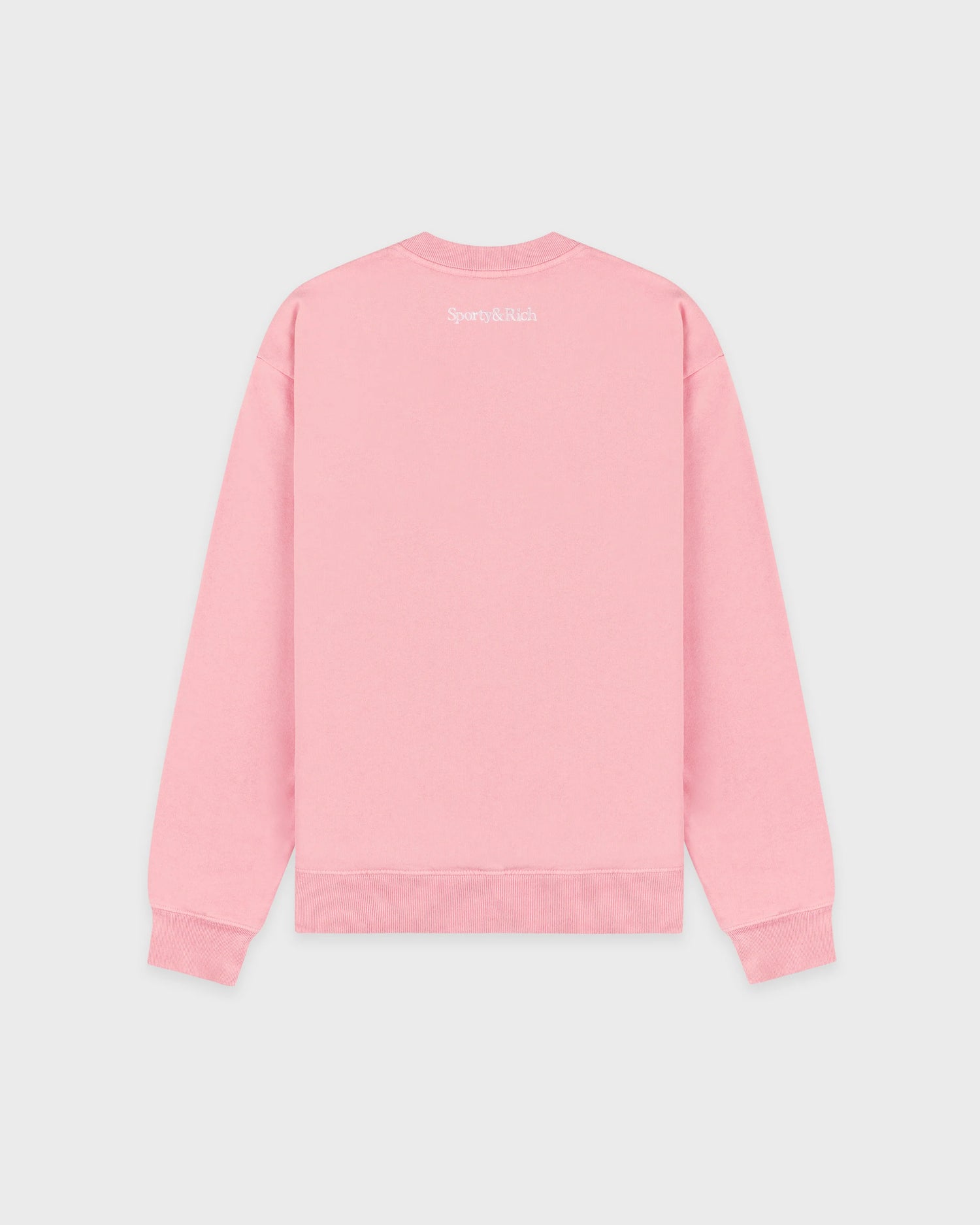 Sporty &amp; Rich Yankees Krystal Crewneck Candy/White
