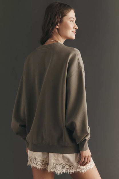 Trenton Sweatshirt Bing Washed Olive