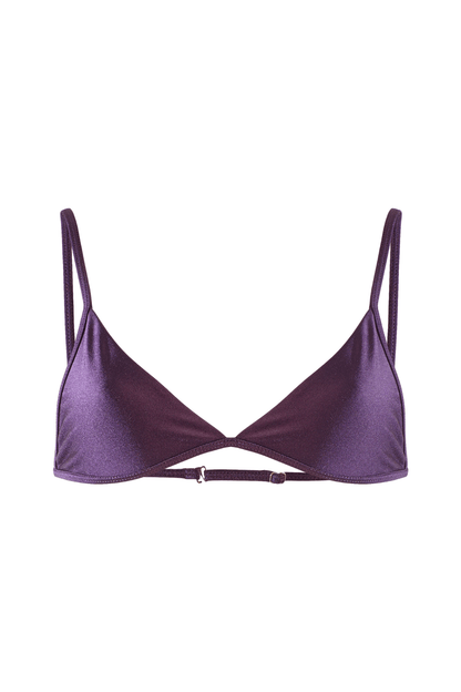 Mel Top in Plum
