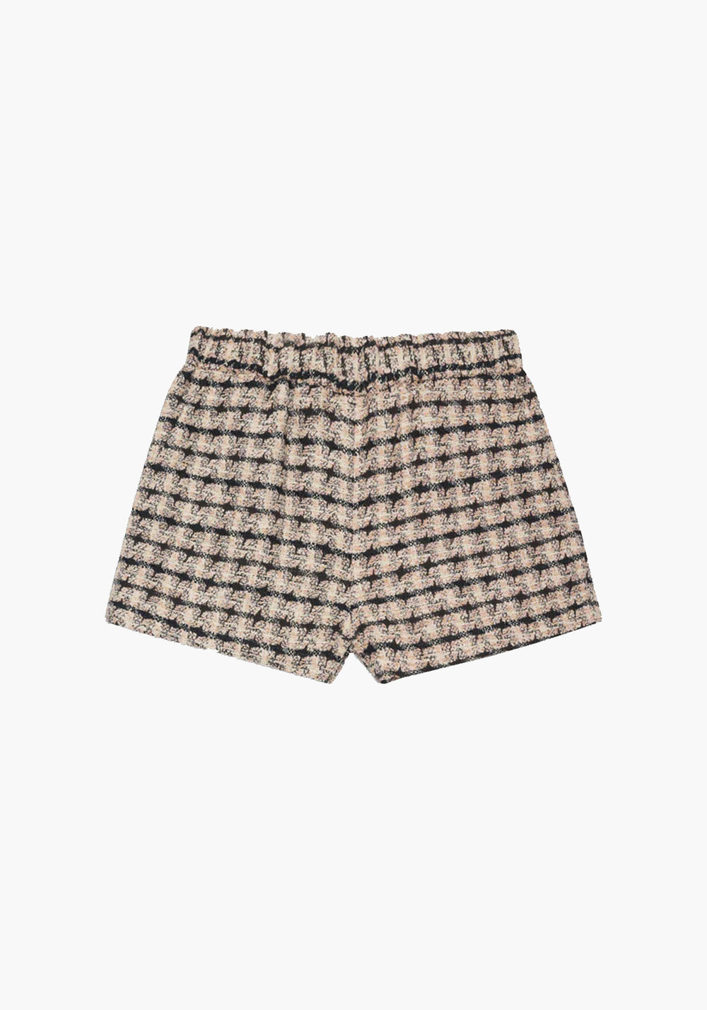 LYLE SHORT APRICOT TWEED