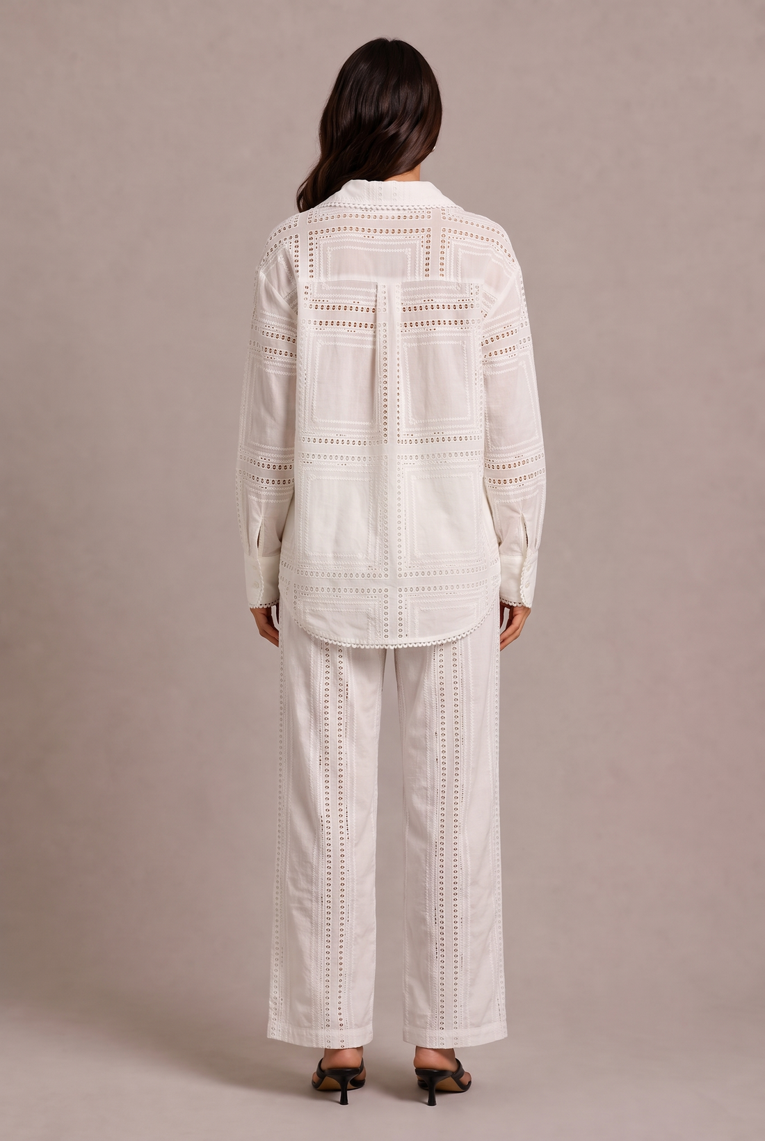 Chosen By Tuchuzy Embroidery Shirt White