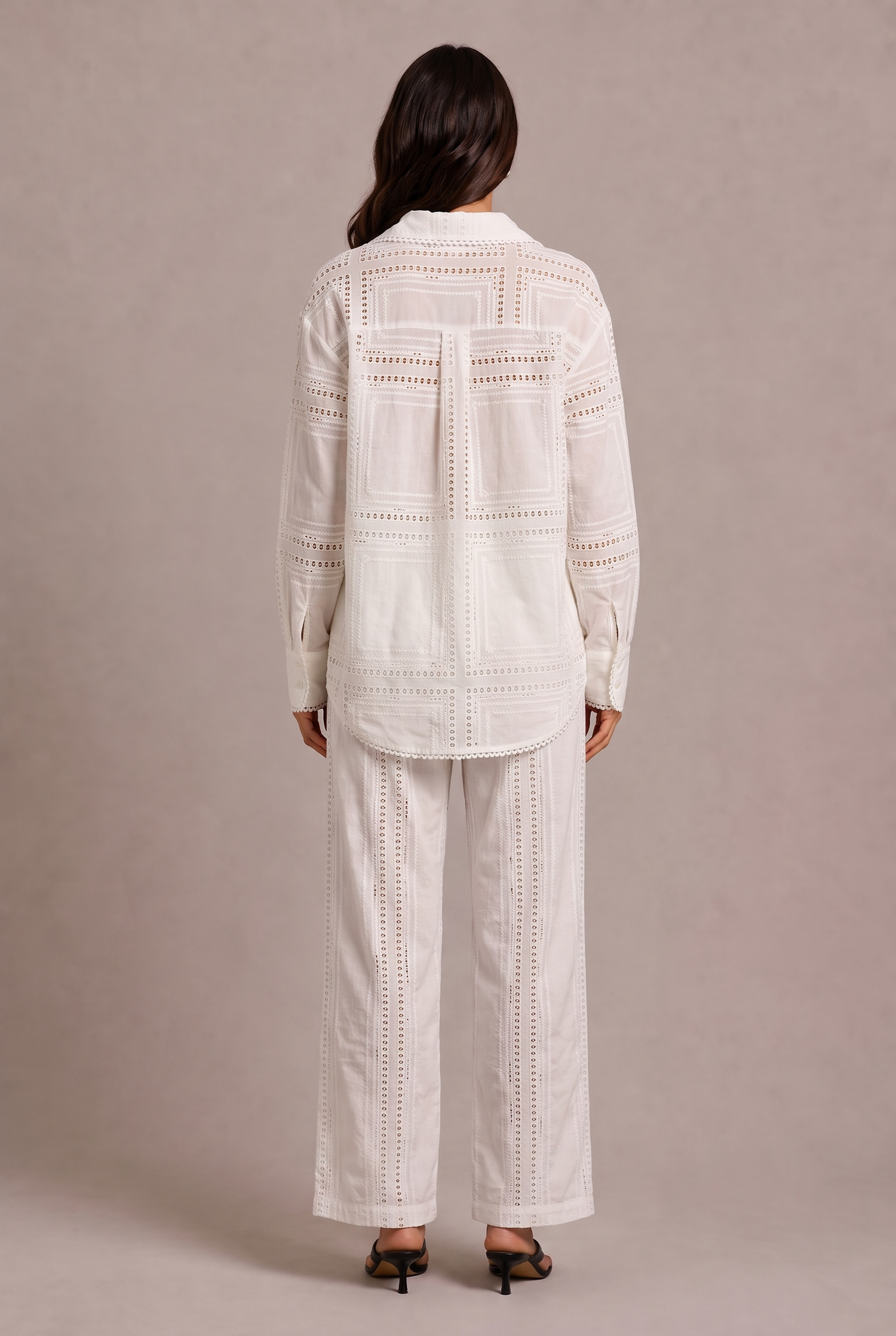 Chosen By Tuchuzy Embroidery Shirt White