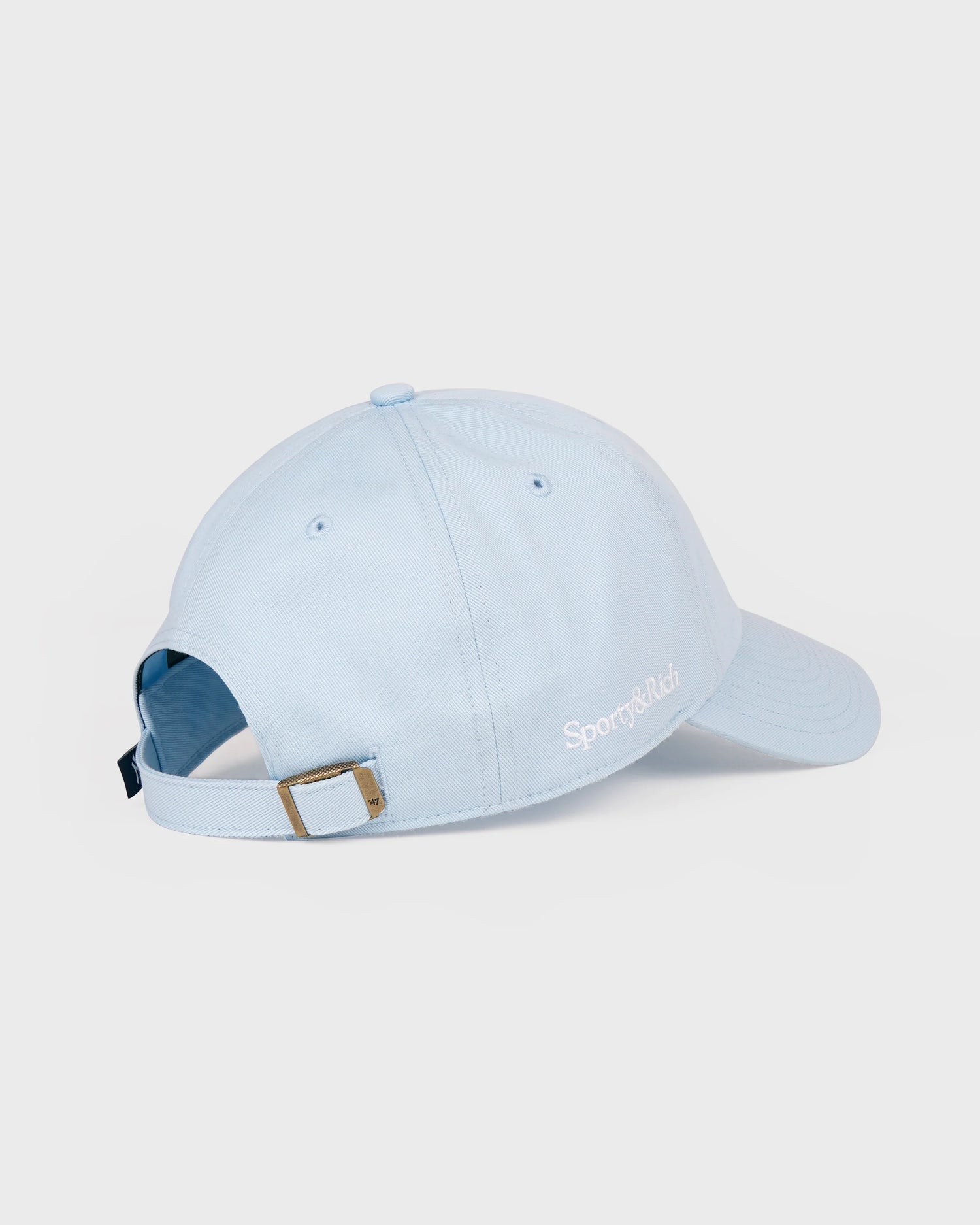 Sporty &amp; Rich Yankees Krystal Hat Ciel/White