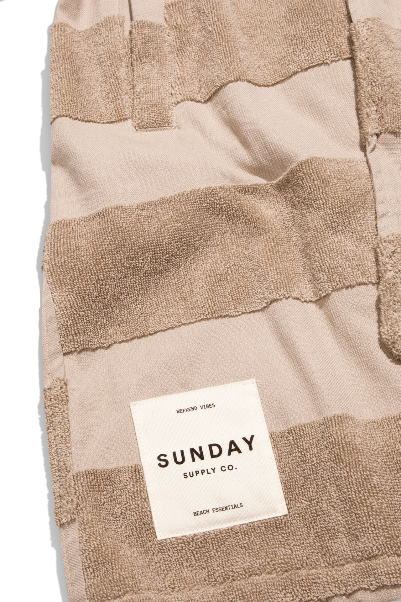 Towelling Beach Robe Husk