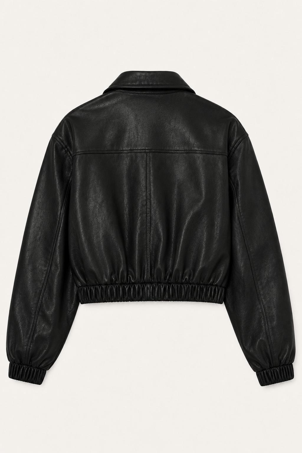 Chosen By Tuchuzy Sophia Vegan Leather Jacket Black