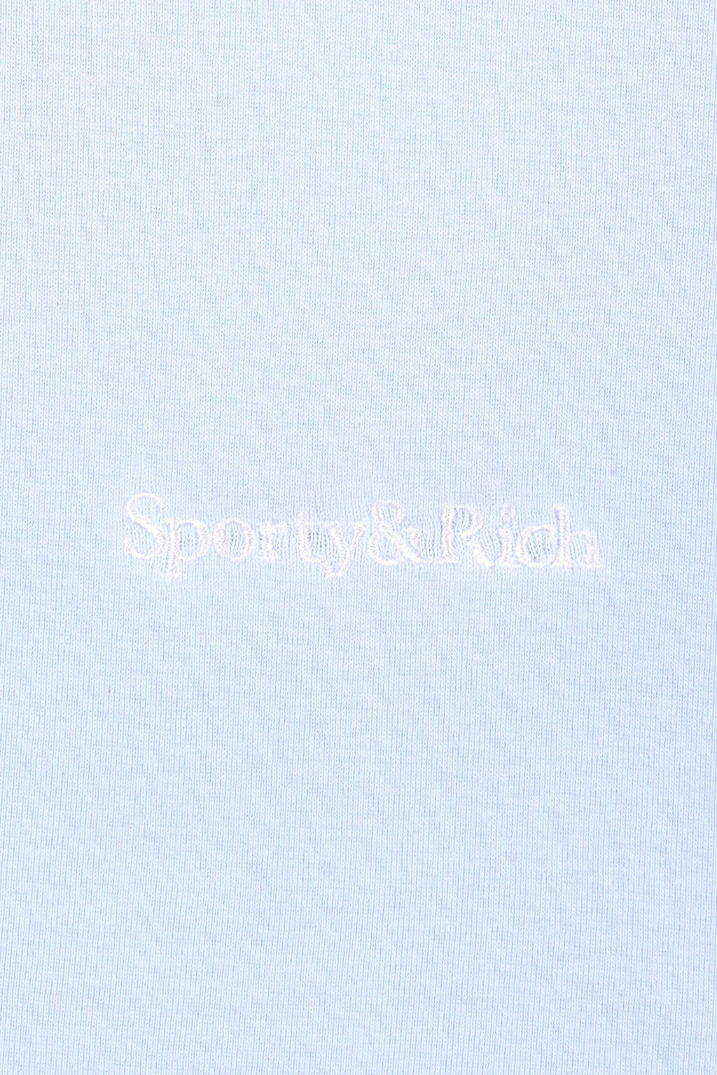 Sporty &amp; Rich Yankees Krystal Wide Sweatpant Ciel/White