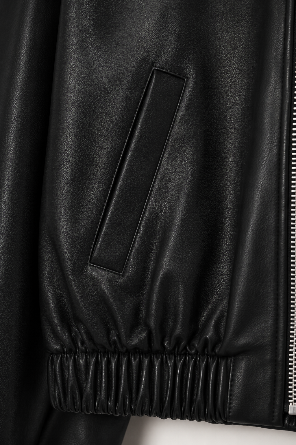 Chosen By Tuchuzy Sophia Vegan Leather Jacket Black