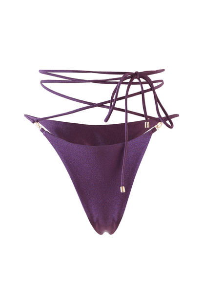 Luna Bottom in Plum