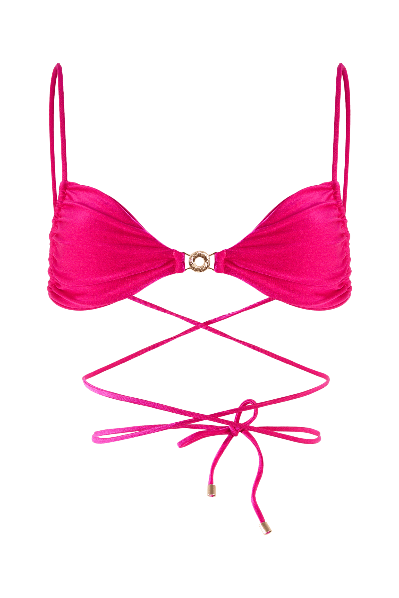 Mary Top in Fuchsia
