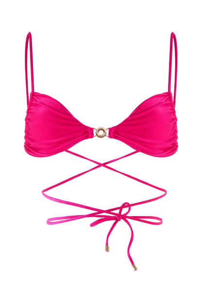 Mary Top in Fuchsia