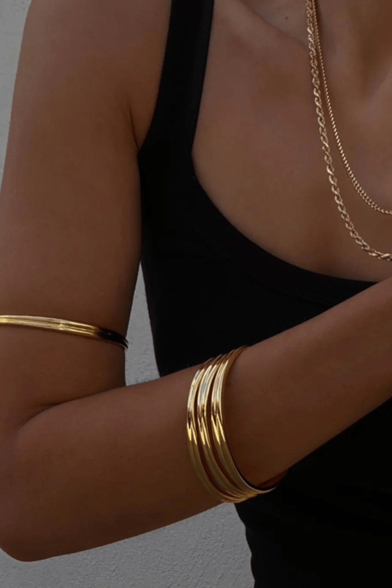 Mallorca Gold Bangles Set