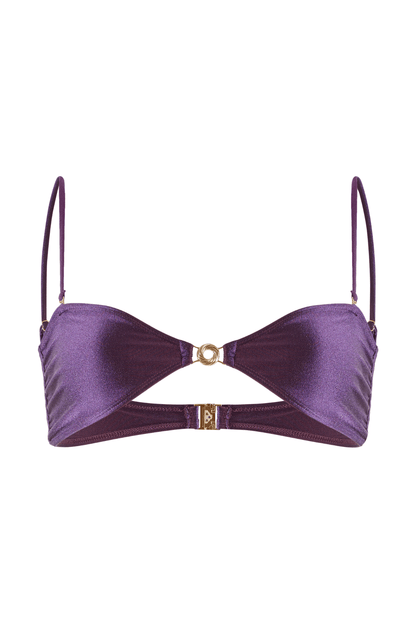 Amina Top in Plum