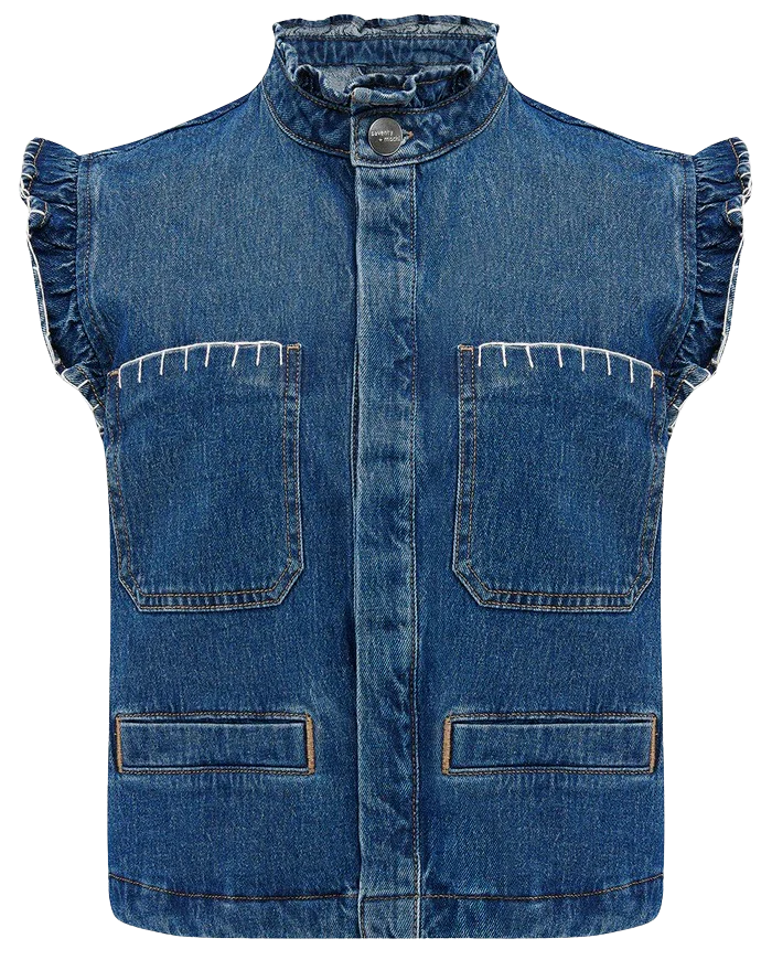 Seventy + Mochi Pablo Vest In Vintage Americana