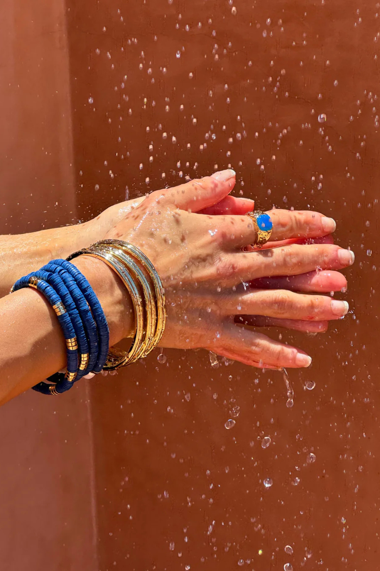 Mallorca Gold Bangles Set