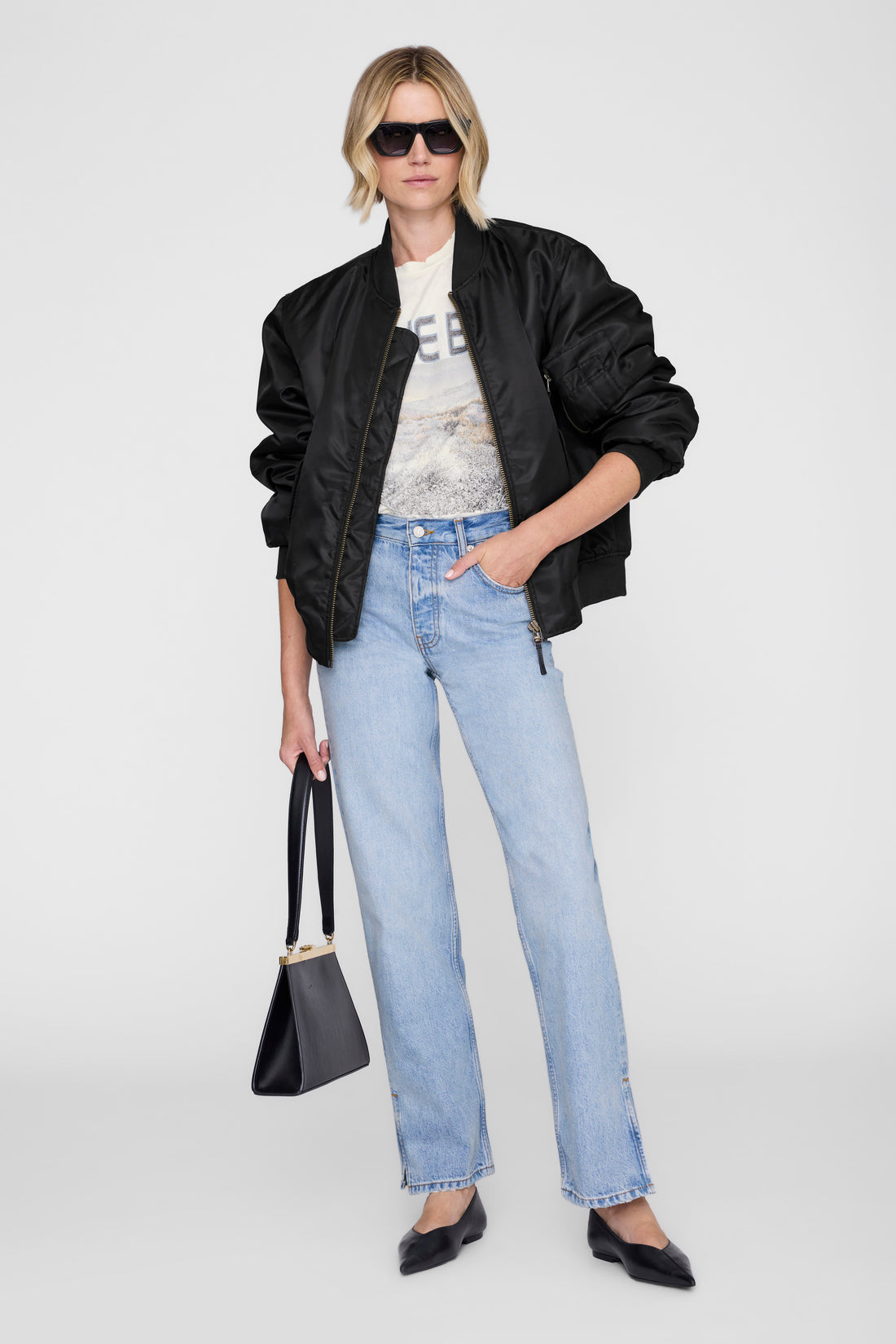 Anine Bing Cade Tee Wildflowers