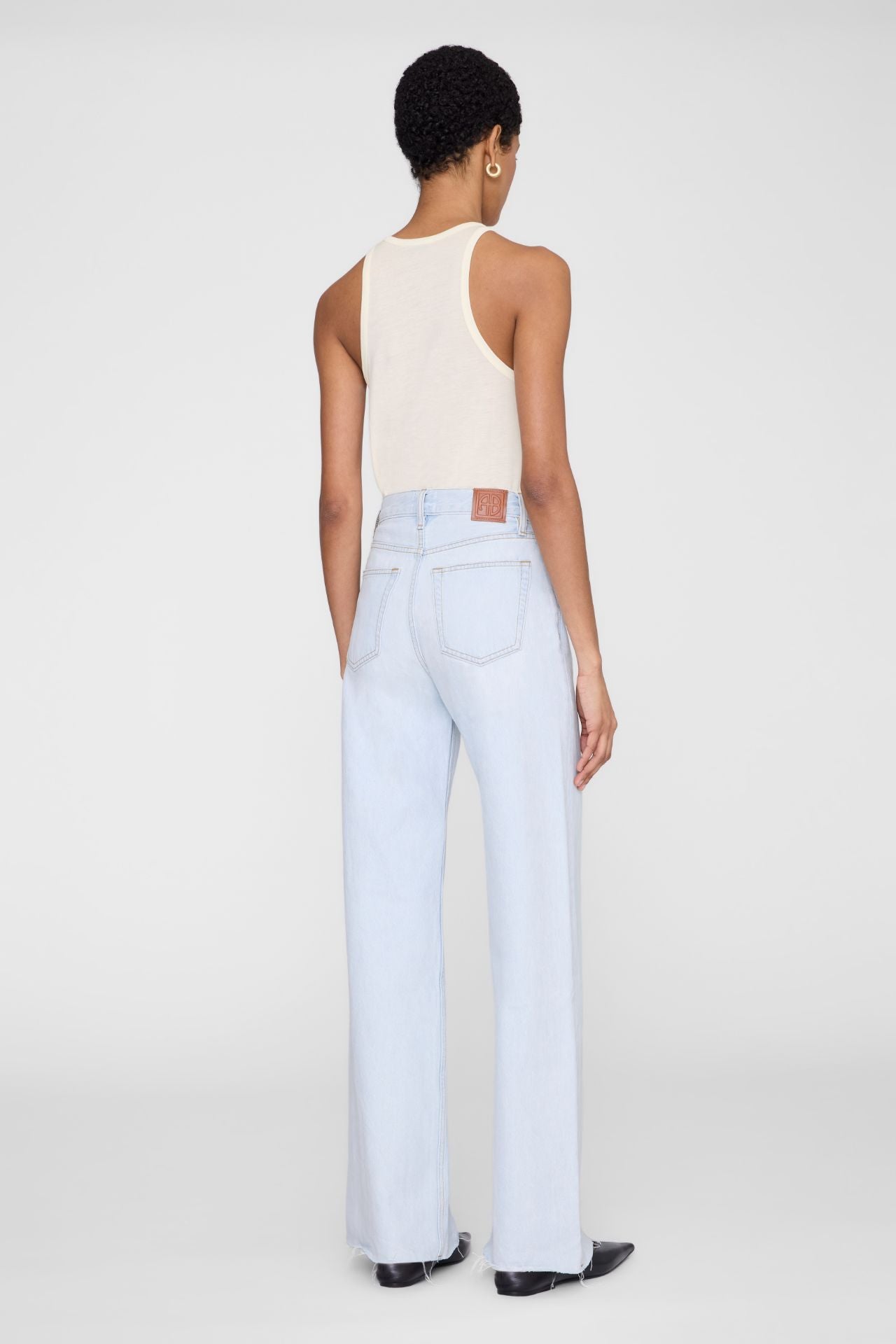 Anine Bing Lewis Jean Lucid Blue