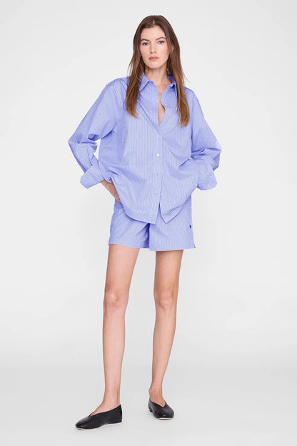 Anine Bing Essie Shirt - Blue Stripe