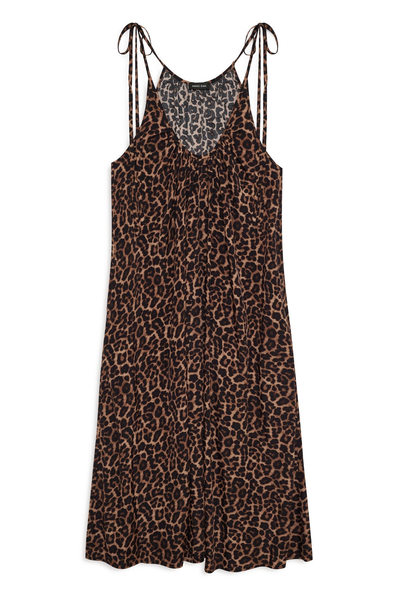 Flora Dress Leopard