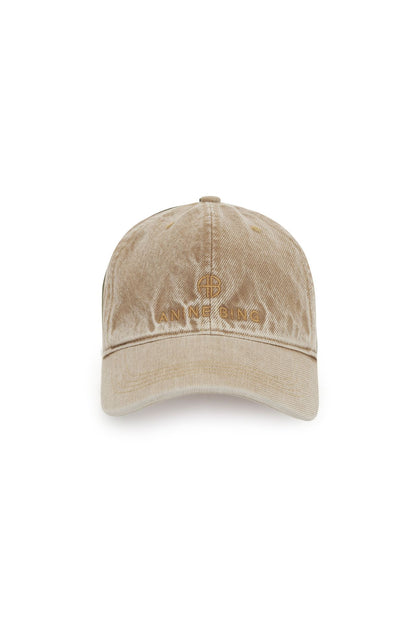 Anine Bing Jeremy Baseball Cap Butter Yellow