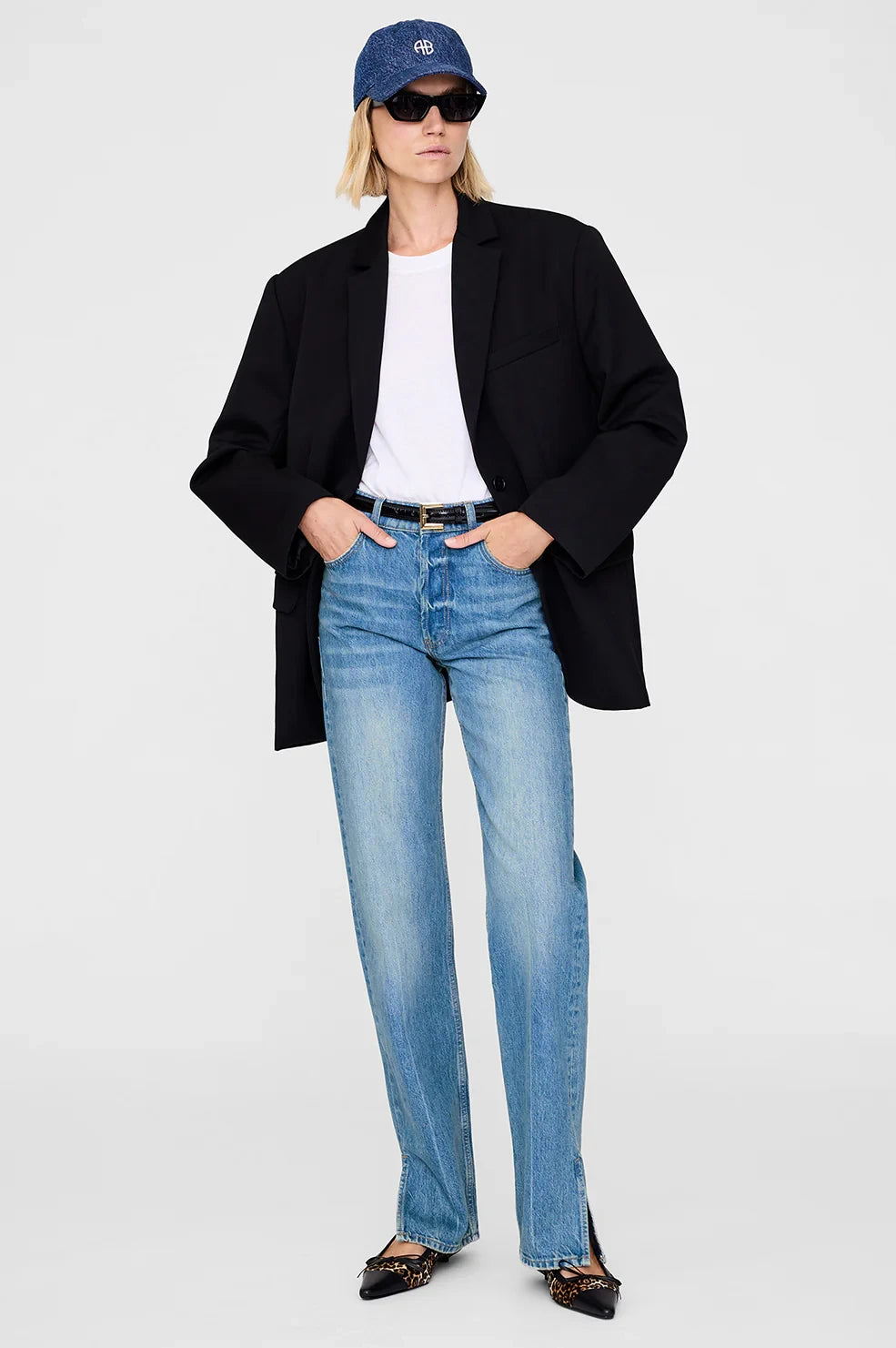 Jeremy Baseball Cap Clean Indigo